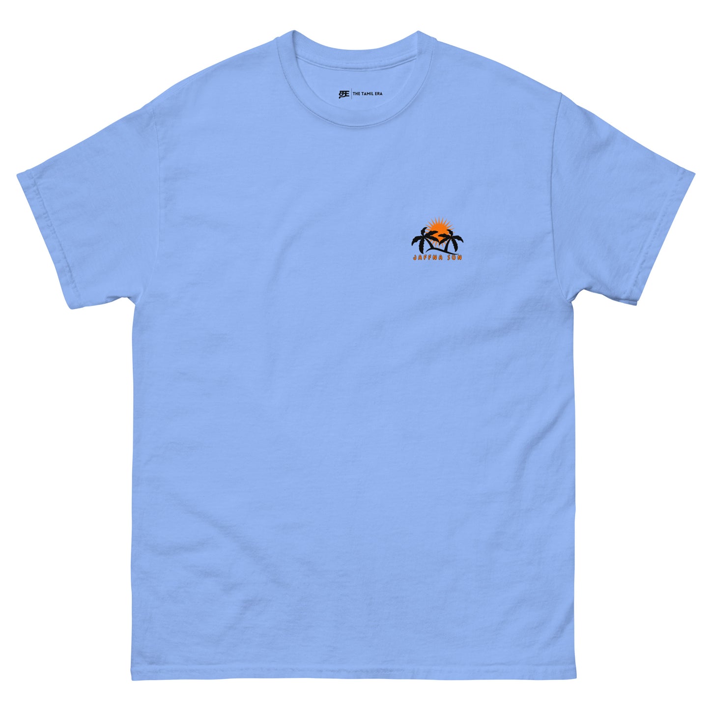 mens carolina blue jaffna sun tshirt from the tamil era