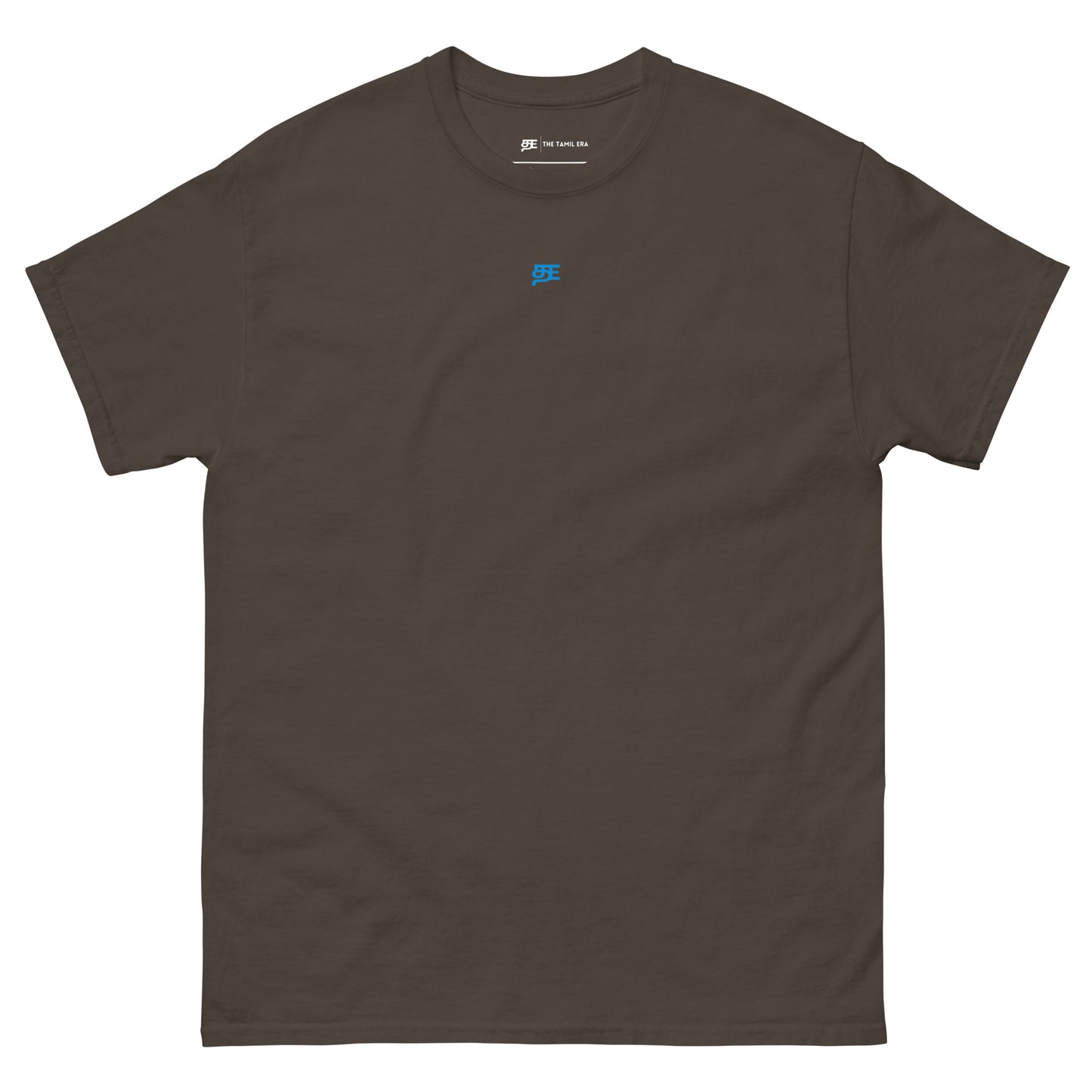 mens sri lanka coast graffiti dark chocolate tshirt front design from the tamil era
