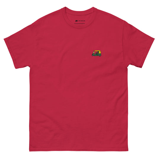 mens tuk tuk cardinal tshirt from the tamil era