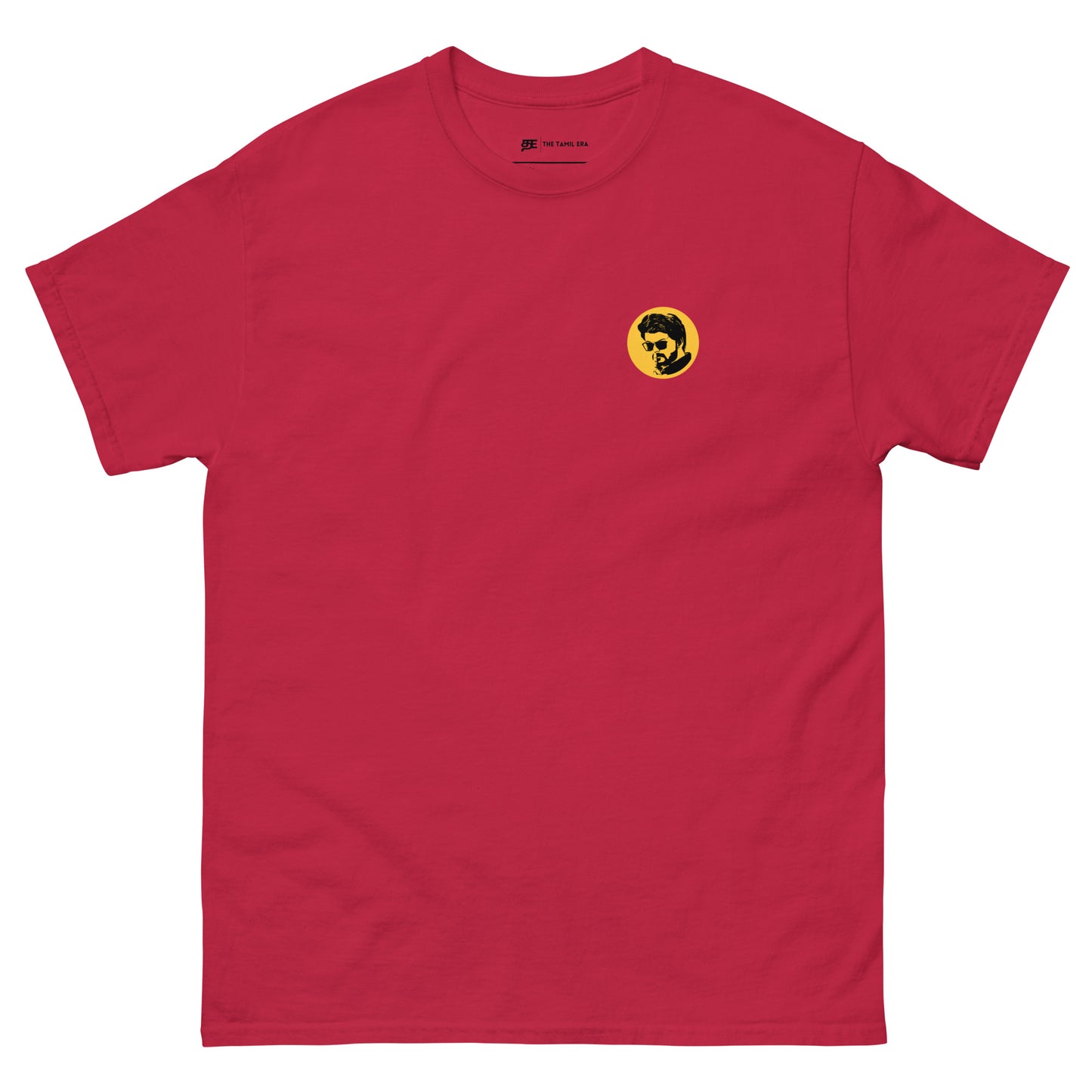 mens vijay cardinal tshirt from the tamil era