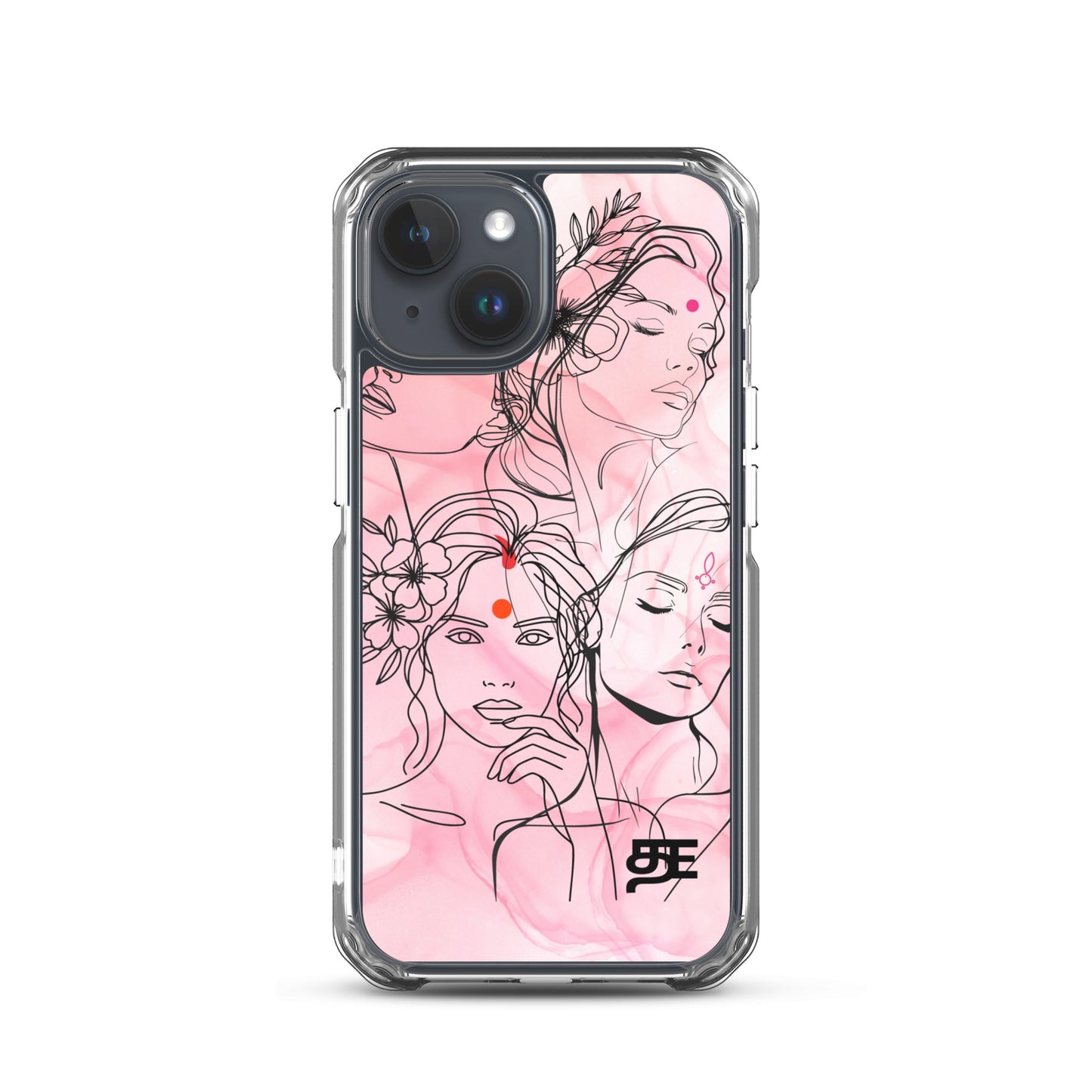 pottu series magsafe iphone 15 clear case from the tamil era