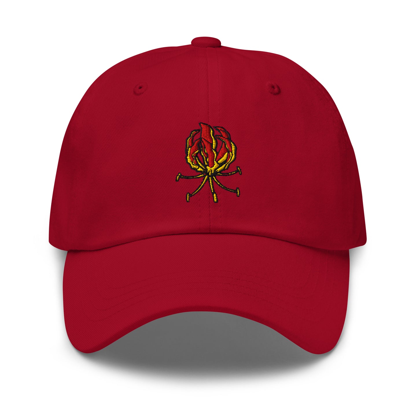 cranberry flame lily baseball cap from the tamil era 