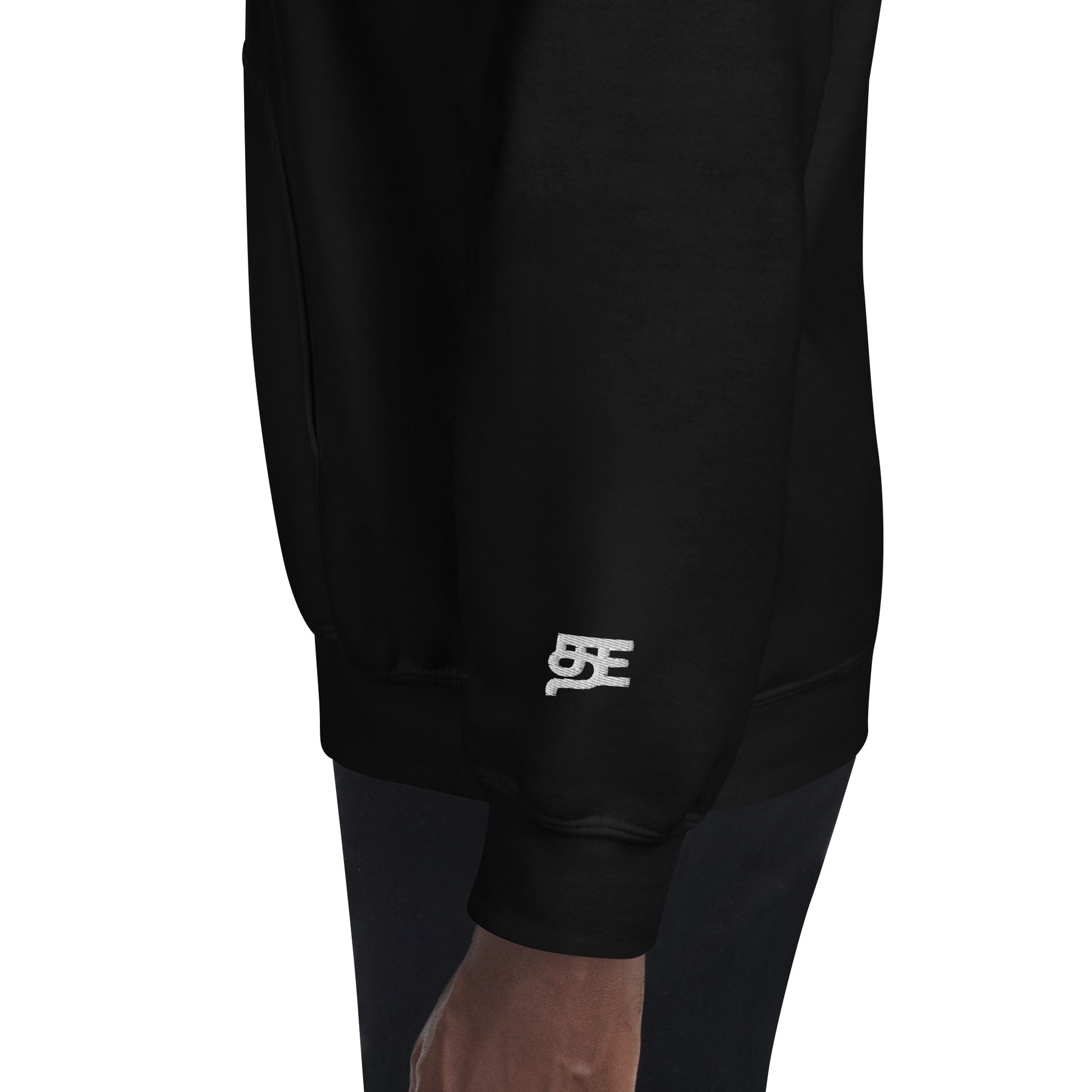 mens adayalam hoodie embroidered left logo sleeve design from the tamil era