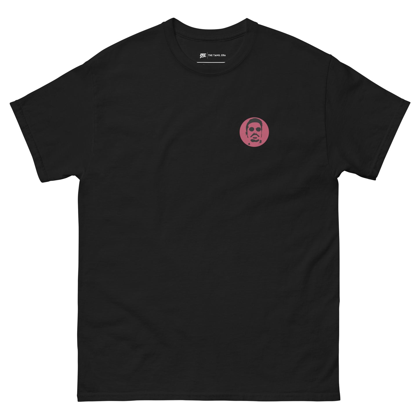 mens dhanush black tshirt from the tamil era