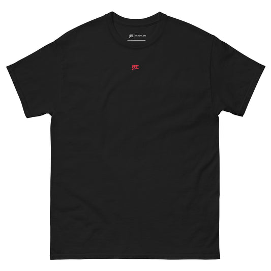 mens flame lily graffiti black front design from the tamil era
