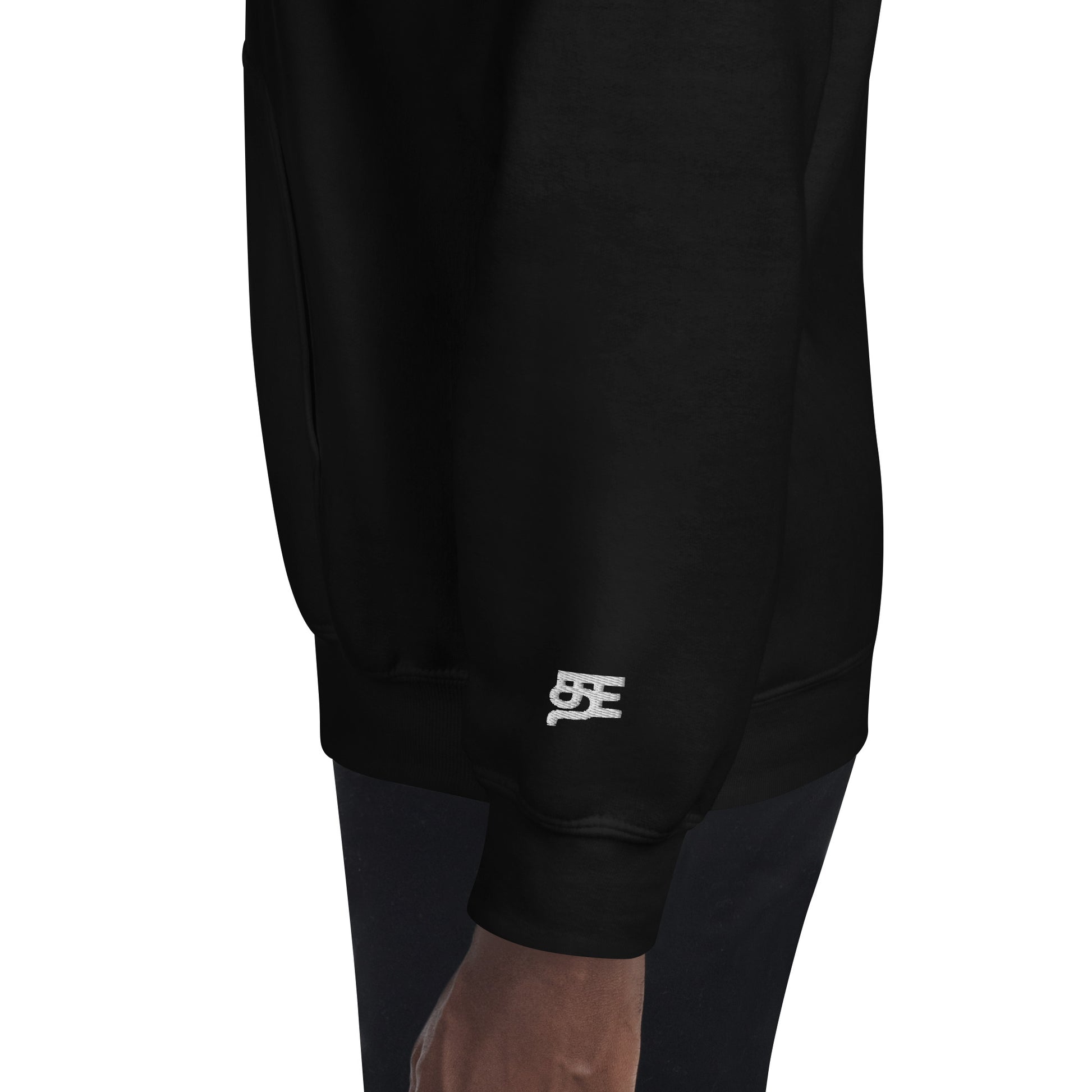 mens embroidered sleeve logo design hoodie from the tamil era 