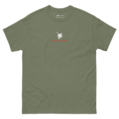 mens raja raja chozhan military green tshirt from the tamil era 