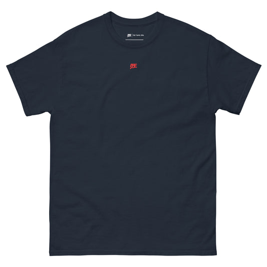 mens sigiriya navy tshirt front design from the tamil era