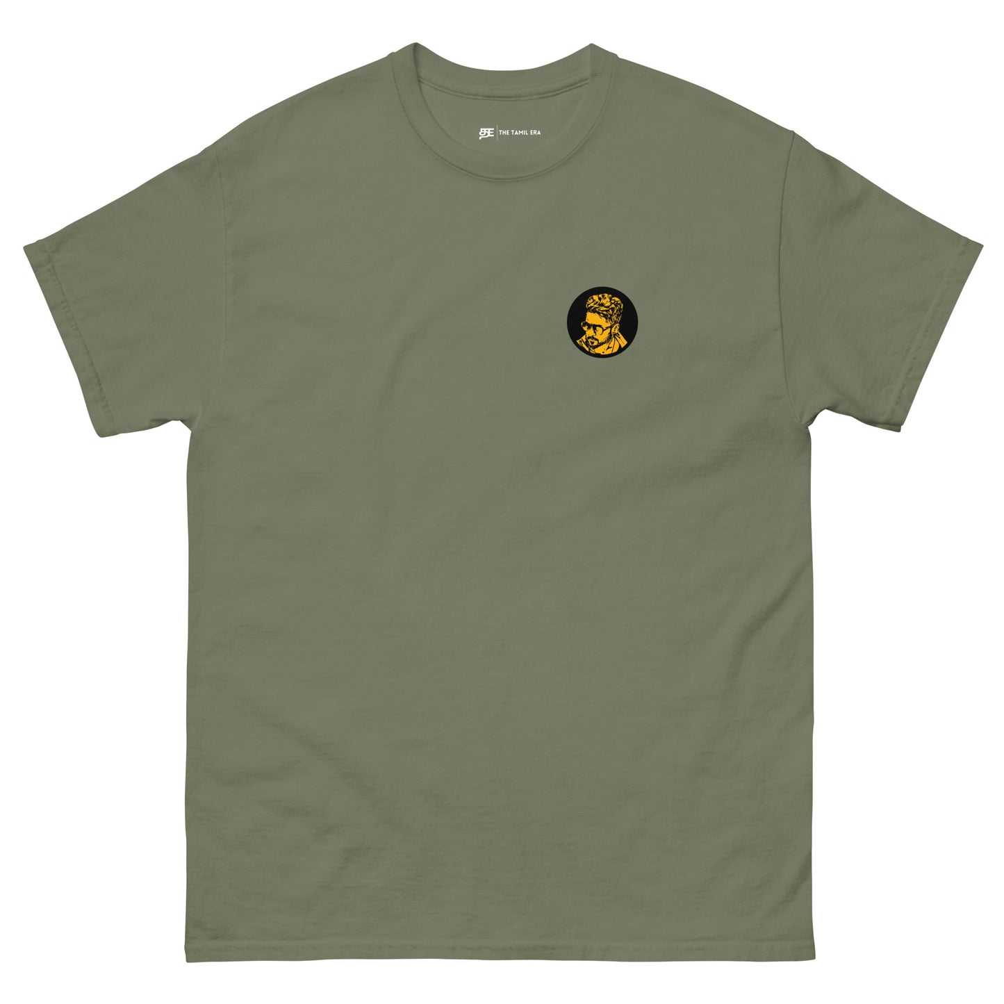 mens suriya military green tshirt from the tamil era 