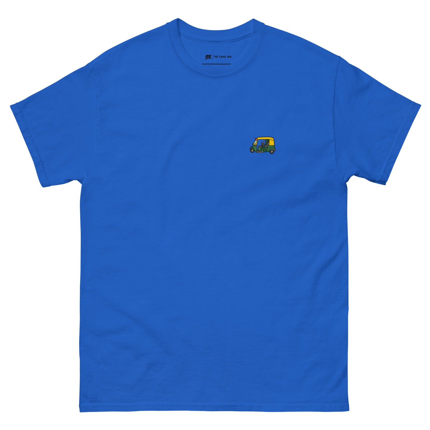 mens tuk tuk royal tshirt from the tamil era