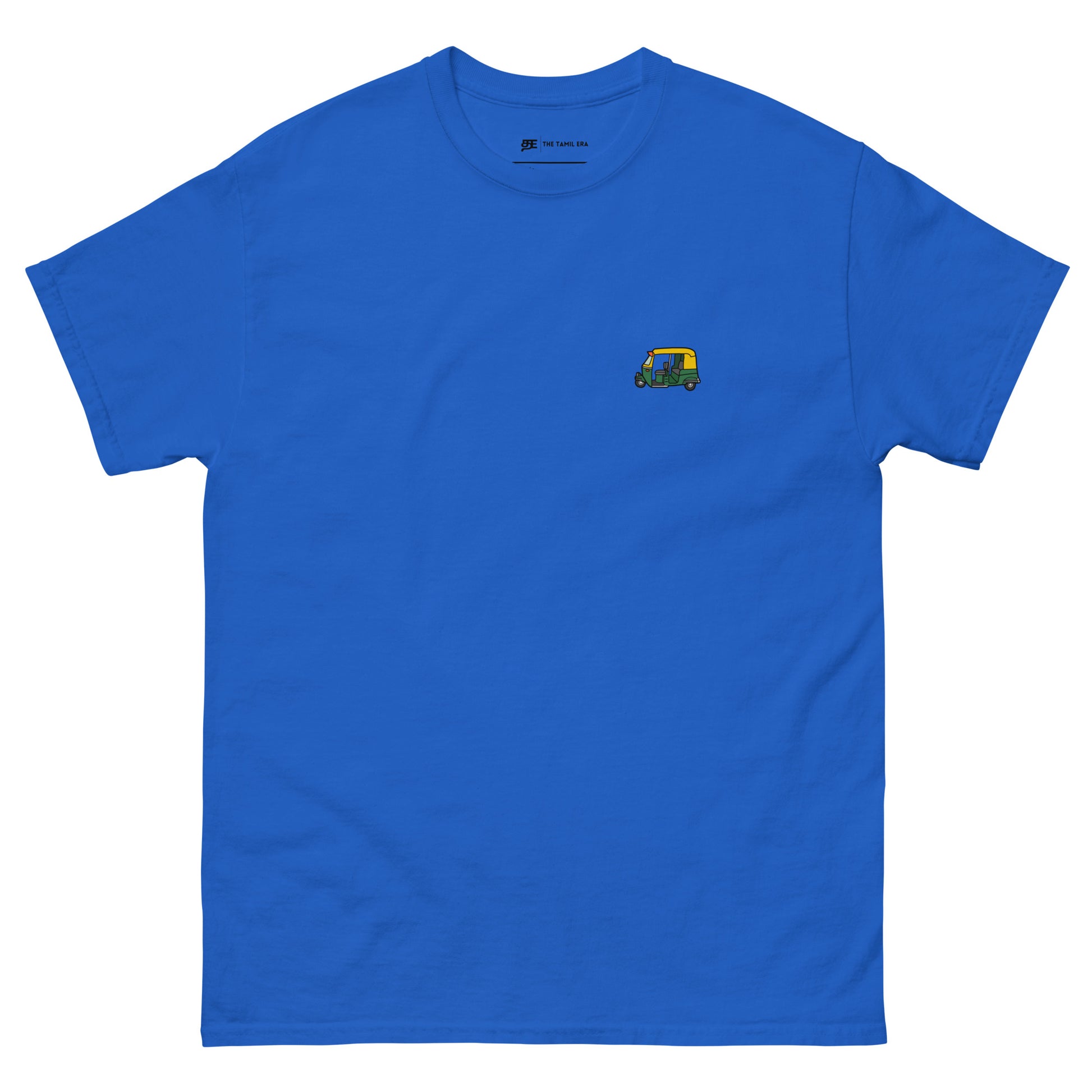 mens tuk tuk royal tshirt from the tamil era