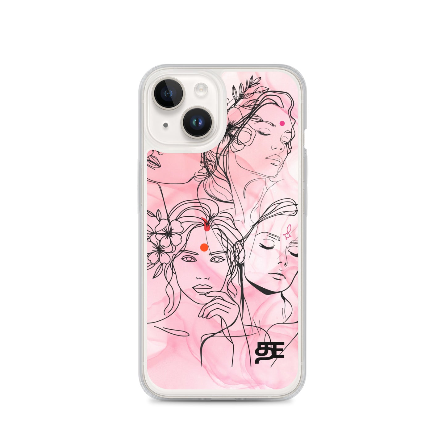 pottu series magsafe iphone 14 clear case from the tamil era 