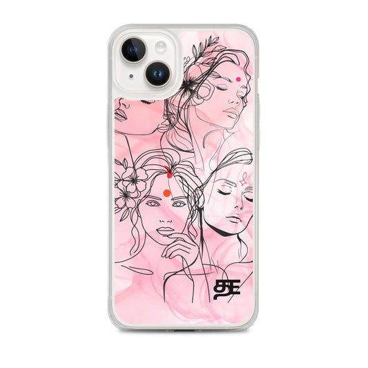 pottu series magsafe iphone 14 plus clear case from the tamil era 