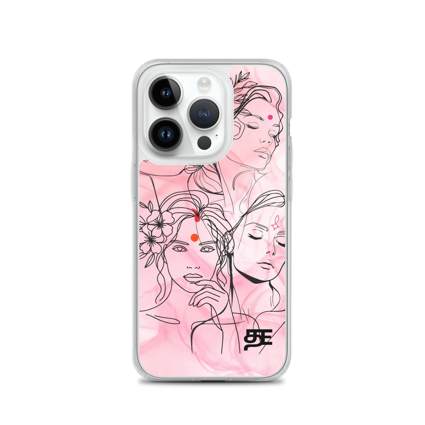 pottu series magsafe iphone 14 pro clear case from the tamil era 