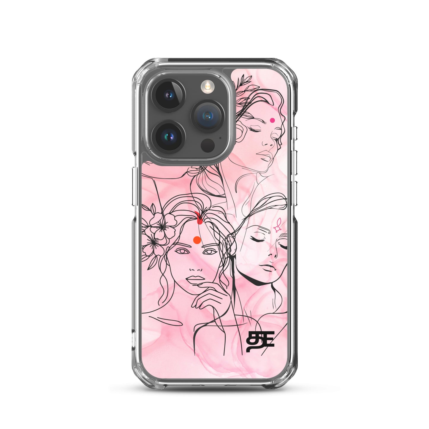 pottu series magsafe iphone 15 pro clear case from the tamil era 