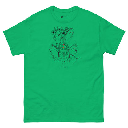 womens pottu series irish green tshirt from the tamil era